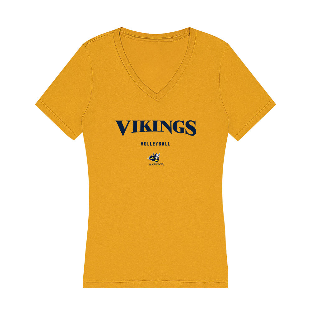 AU - NCAA Women's Volleyball : Lucy Cogan - Women's V-Neck T-Shirt-0