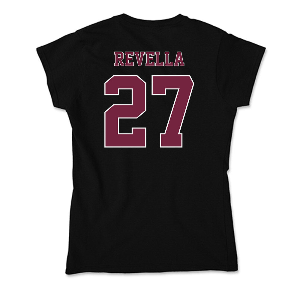 Fordham - NCAA Football : AJ Revella - Soft Style Women’s T-Shirt-1