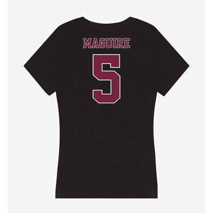 Fordham - NCAA Women's Soccer : Annie Maguire - Women's V-Neck T-Shirt-1