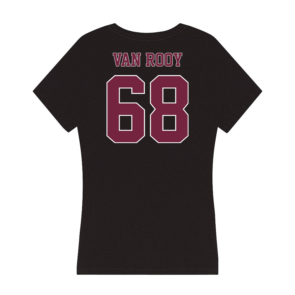 Fordham - NCAA Football : Colin Van Rooy - Women's V-Neck T-Shirt-1