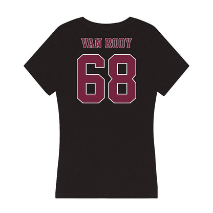 Fordham - NCAA Football : Colin Van Rooy - Women's V-Neck T-Shirt-1