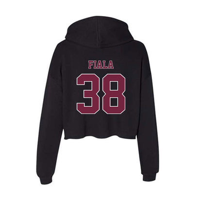 Fordham - NCAA Football : Alex Fiala - Women's Crop Fleece Hoodie-1