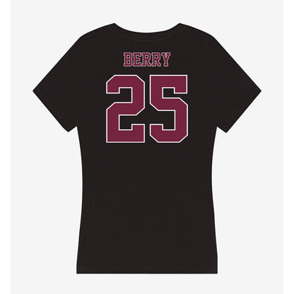 Fordham - NCAA Women's Basketball : Kaila Berry - Classic Shersey Women's V-Neck T-Shirt-1