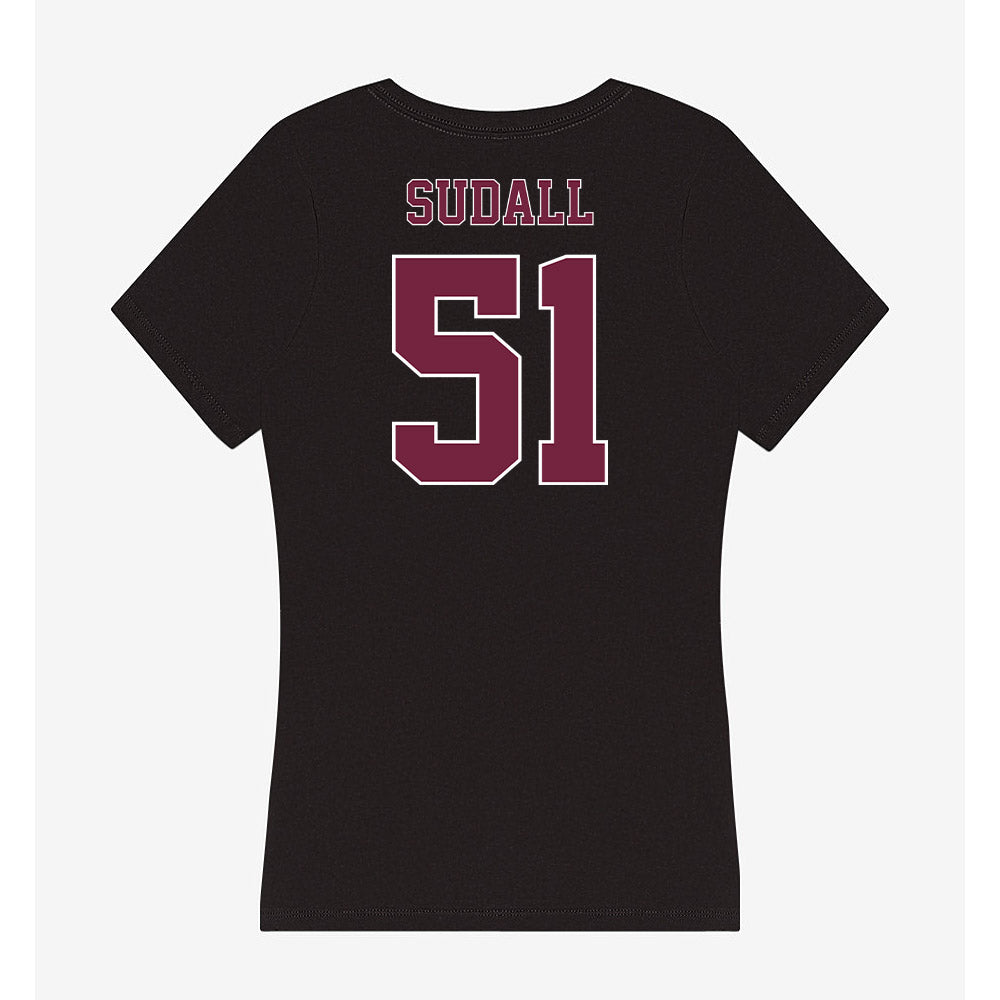 Fordham - NCAA Softball : Nicole Sudall - Classic Shersey Women's V-Neck T-Shirt-1