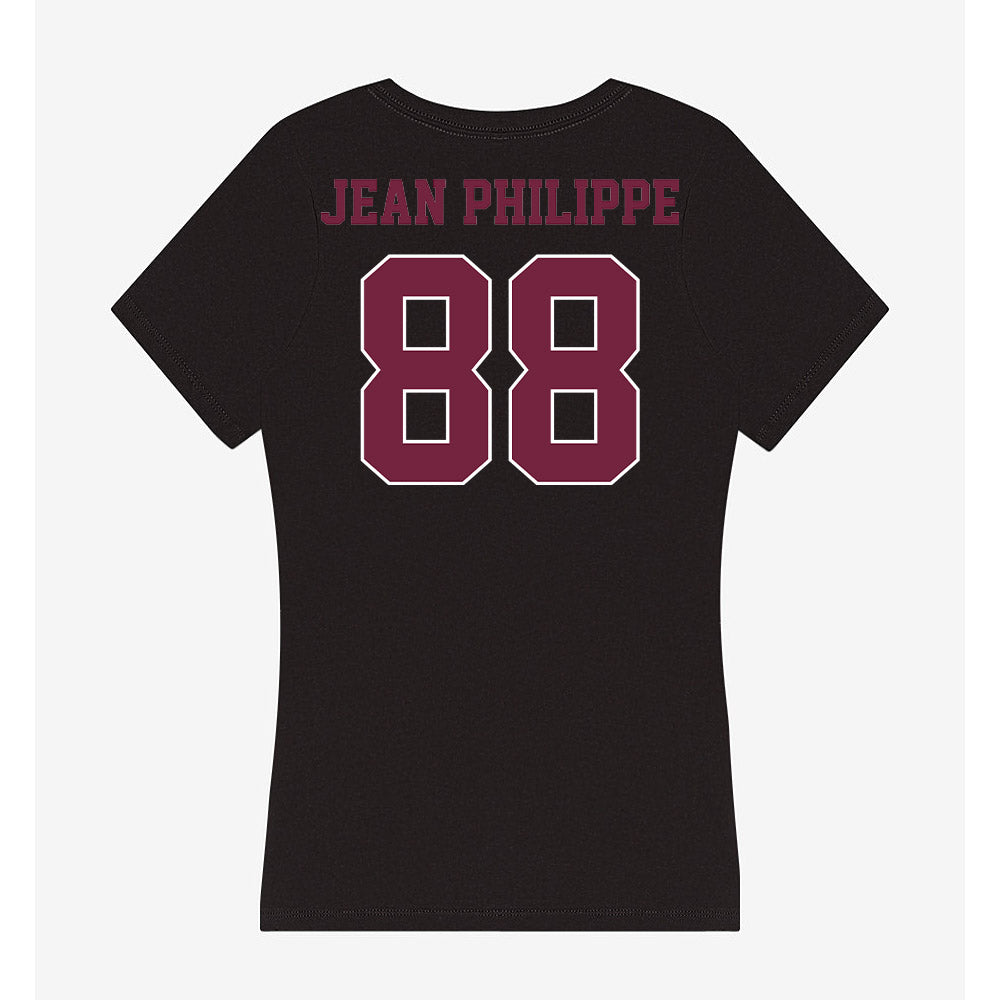 Fordham - NCAA Football : Nathan Jean Philippe - Women's V-Neck T-Shirt-1