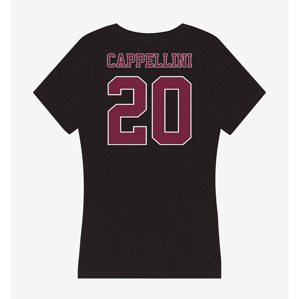 Fordham - NCAA Men's Soccer : Niko Cappellini - Classic Shersey Women's V-Neck T-Shirt-1