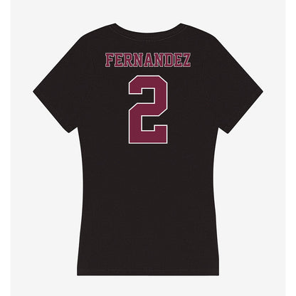 Fordham - NCAA Women's Volleyball : Lola Fernandez - Classic Shersey Women's V-Neck T-Shirt-1