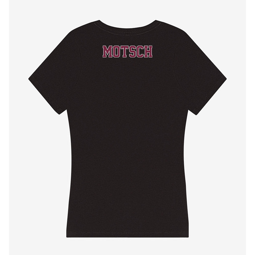 Fordham - NCAA Women's Rowing : Amber Motsch - Women's V-Neck T-Shirt-1