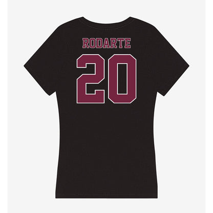 Fordham - NCAA Baseball : Jordan Rodarte - Women's V-Neck T-Shirt-1