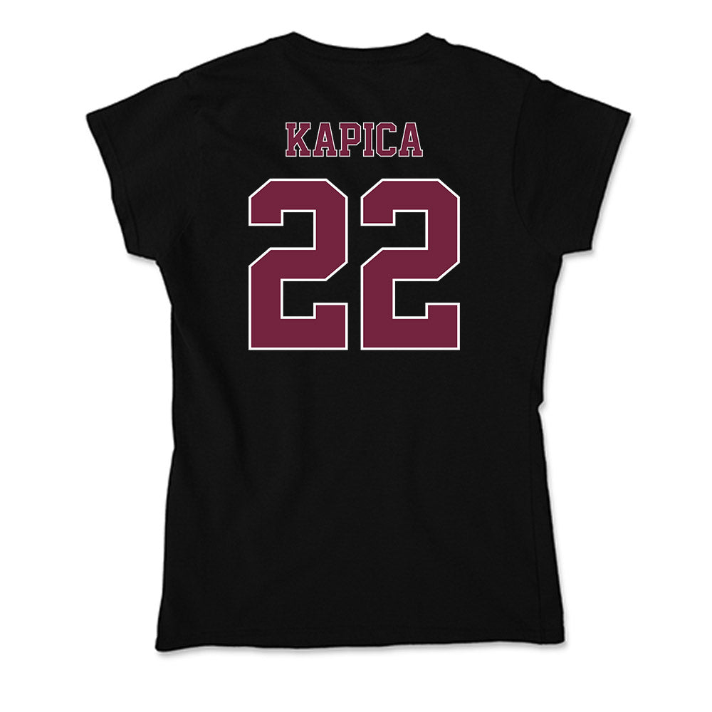 Fordham - NCAA Baseball : Andrew Kapica - Soft Style Women’s T-Shirt-1