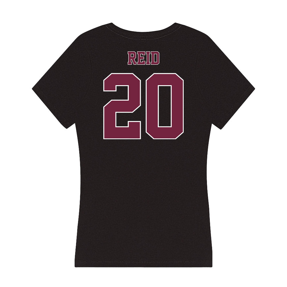 Fordham - NCAA Women's Soccer : Mackenzie Reid - Women's V-Neck T-Shirt-1