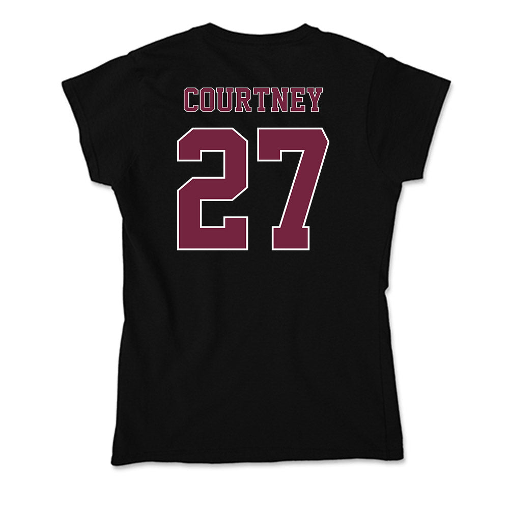 Fordham - NCAA Football : Mike Courtney - Soft Style Women’s T-Shirt-1