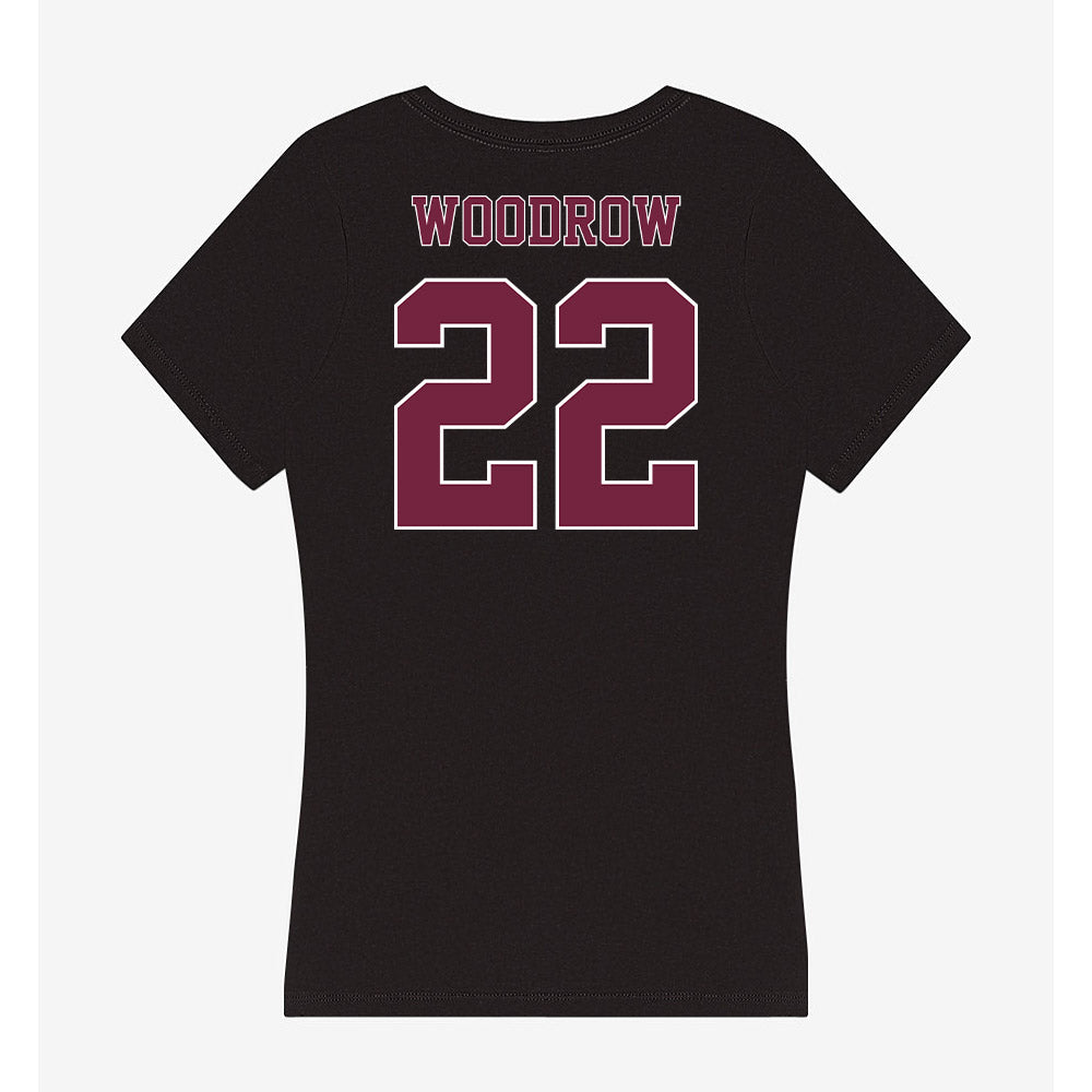 Fordham - NCAA Women's Volleyball : Whitney Woodrow - Classic Shersey Women's V-Neck T-Shirt-1