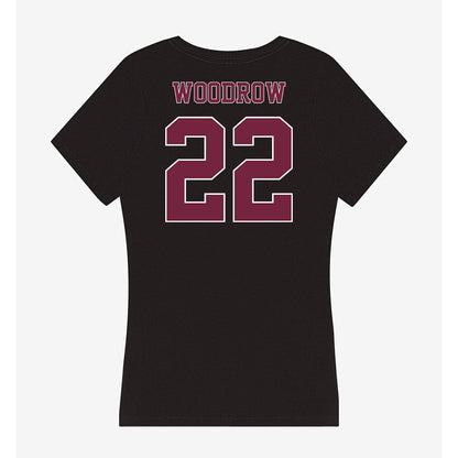 Fordham - NCAA Women's Volleyball : Whitney Woodrow - Classic Shersey Women's V-Neck T-Shirt-1