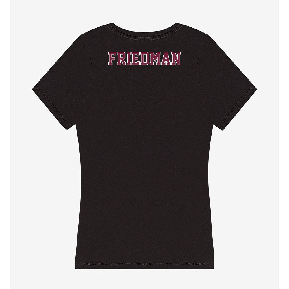 Fordham - NCAA Women's Rowing : Molly Friedman - Women's V-Neck T-Shirt-1