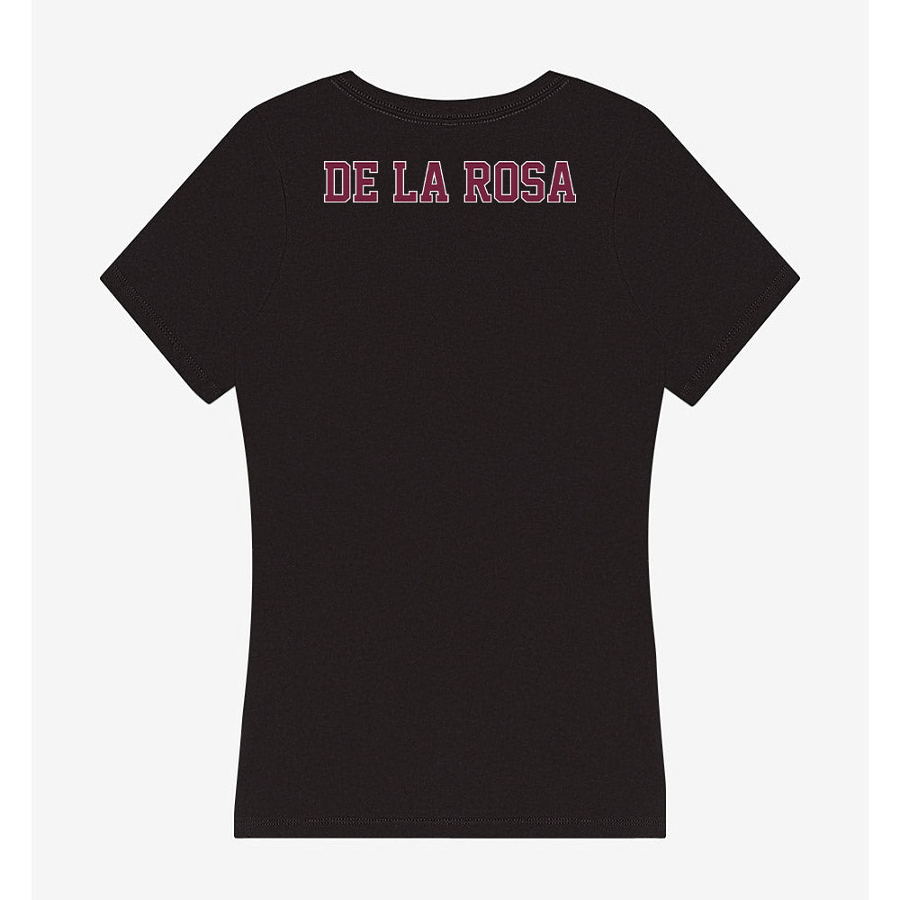 Fordham - NCAA Women's Rowing : Isabel De La Rosa - Women's V-Neck T-Shirt-1