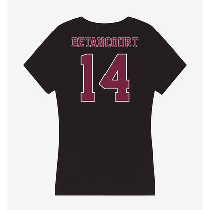 Fordham - NCAA Men's Soccer : Elias Betancourt - Classic Shersey Women's V-Neck T-Shirt-1