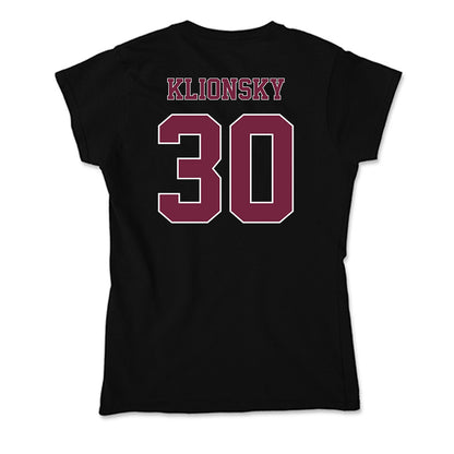 Fordham - NCAA Women's Soccer : Audri Klionsky - Soft Style Women’s T-Shirt-1