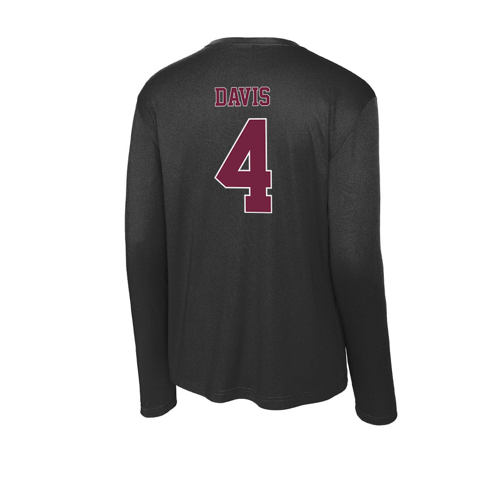 Fordham - NCAA Women's Basketball : Taya Davis - Activewear Long Sleeve T-Shirt