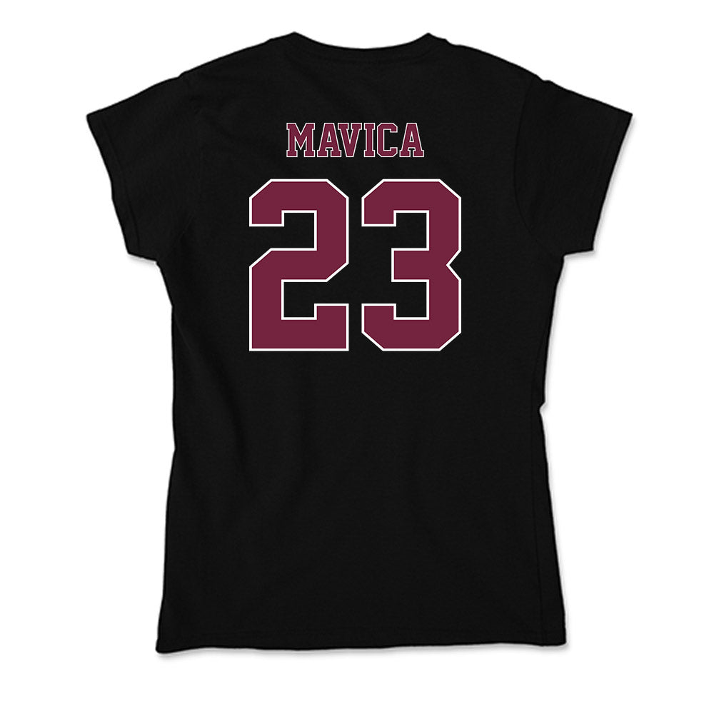 Fordham - NCAA Men's Soccer : Nicholas Mavica - Soft Style Women’s T-Shirt-1