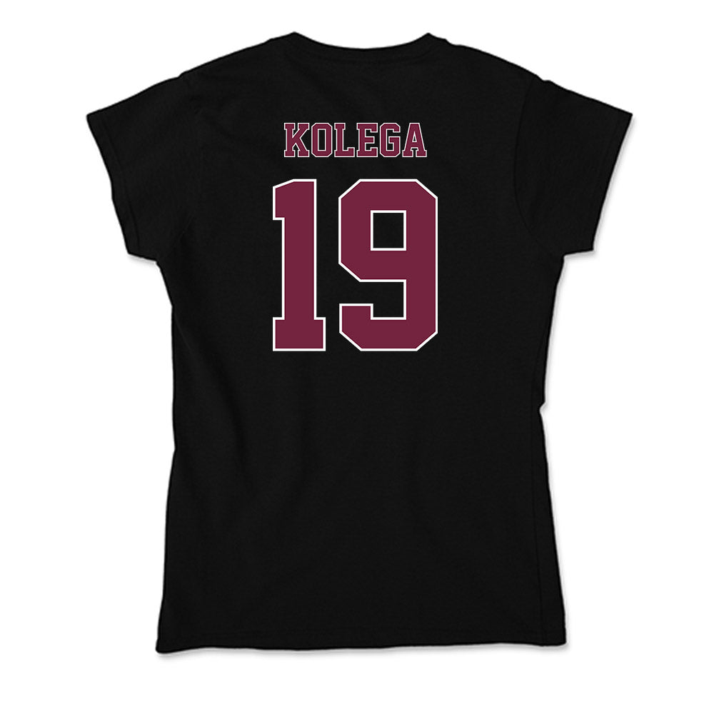 Fordham - NCAA Men's Soccer : Niko Kolega - Soft Style Women’s T-Shirt-1