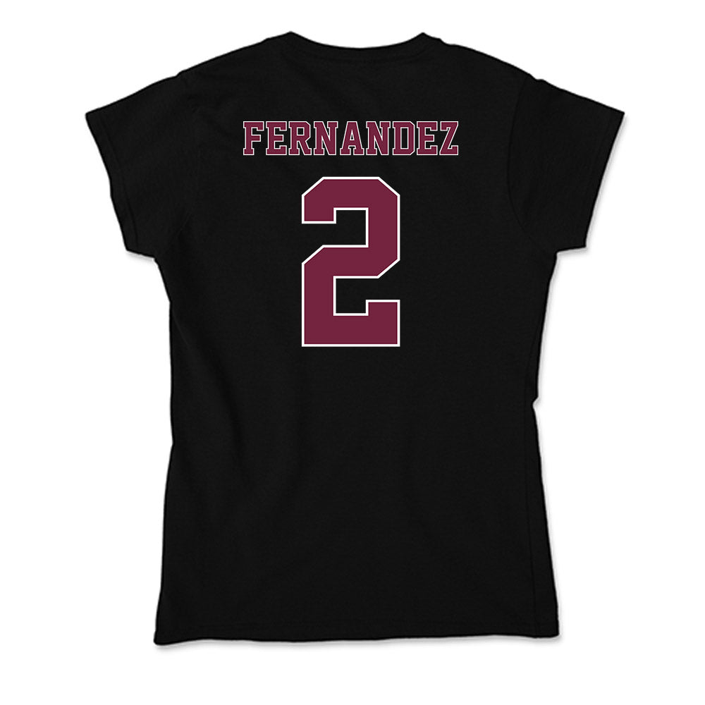 Fordham - NCAA Women's Volleyball : Lola Fernandez - Classic Shersey Soft Style Women’s T-Shirt-1