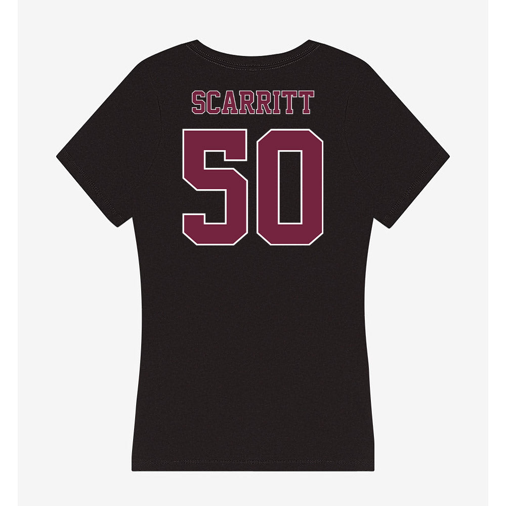 Fordham - NCAA Football : Wyatt Scarritt - Women's V-Neck T-Shirt-1