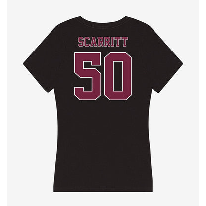 Fordham - NCAA Football : Wyatt Scarritt - Women's V-Neck T-Shirt-1