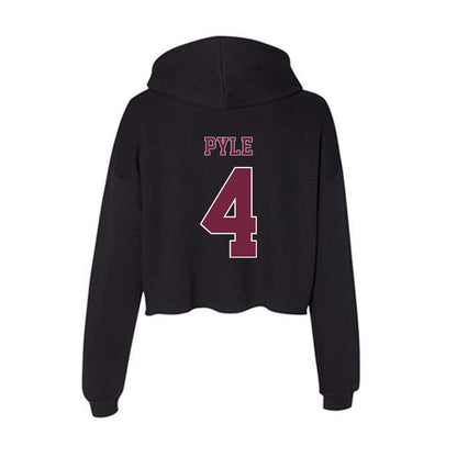 Fordham - NCAA Women's Volleyball : Alexa Pyle - Women's Crop Fleece Hoodie-1