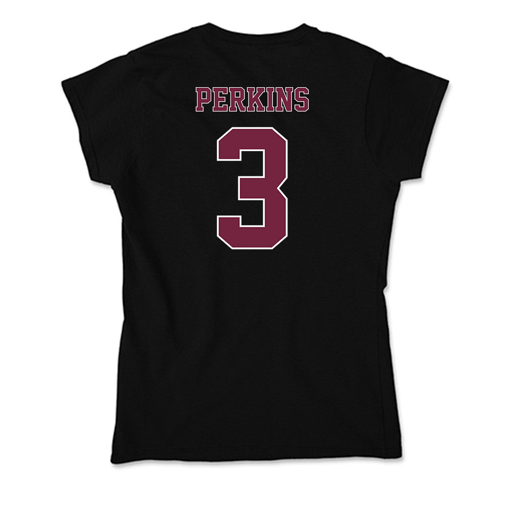 Fordham - NCAA Football : Nahil Perkins - Soft Style Women’s T-Shirt-1