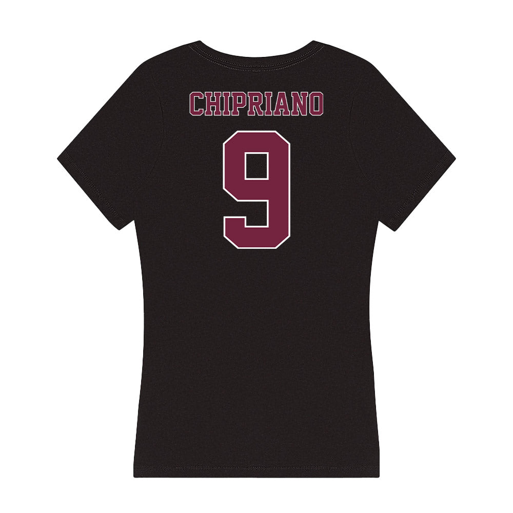 Fordham - NCAA Women's Soccer : Sophia Chipriano - Women's V-Neck T-Shirt-1