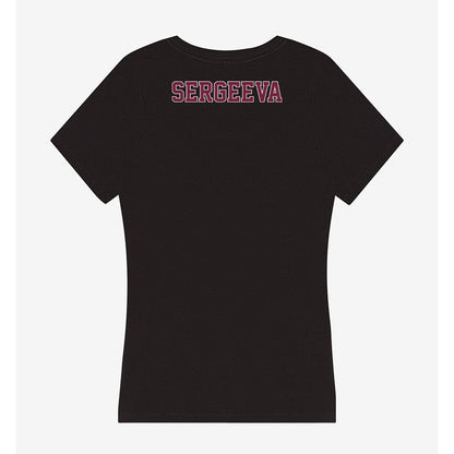 Fordham - NCAA Women's Rowing : Mariya Sergeeva - Women's V-Neck T-Shirt-1
