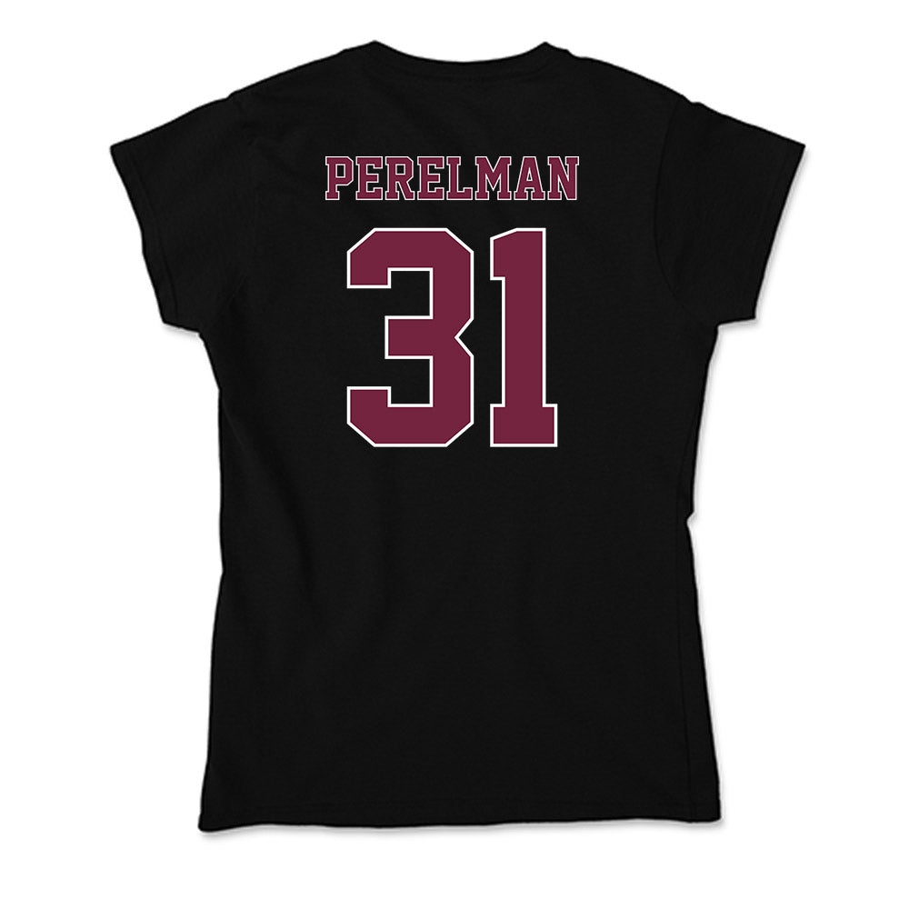 Fordham - NCAA Men's Soccer : Leo Perelman - Soft Style Women’s T-Shirt-1