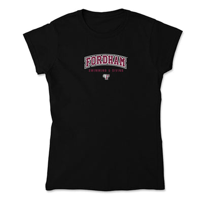 Fordham - NCAA Women's Swimming & Diving : Lexi Lundell - Soft Style Women’s T-Shirt-0