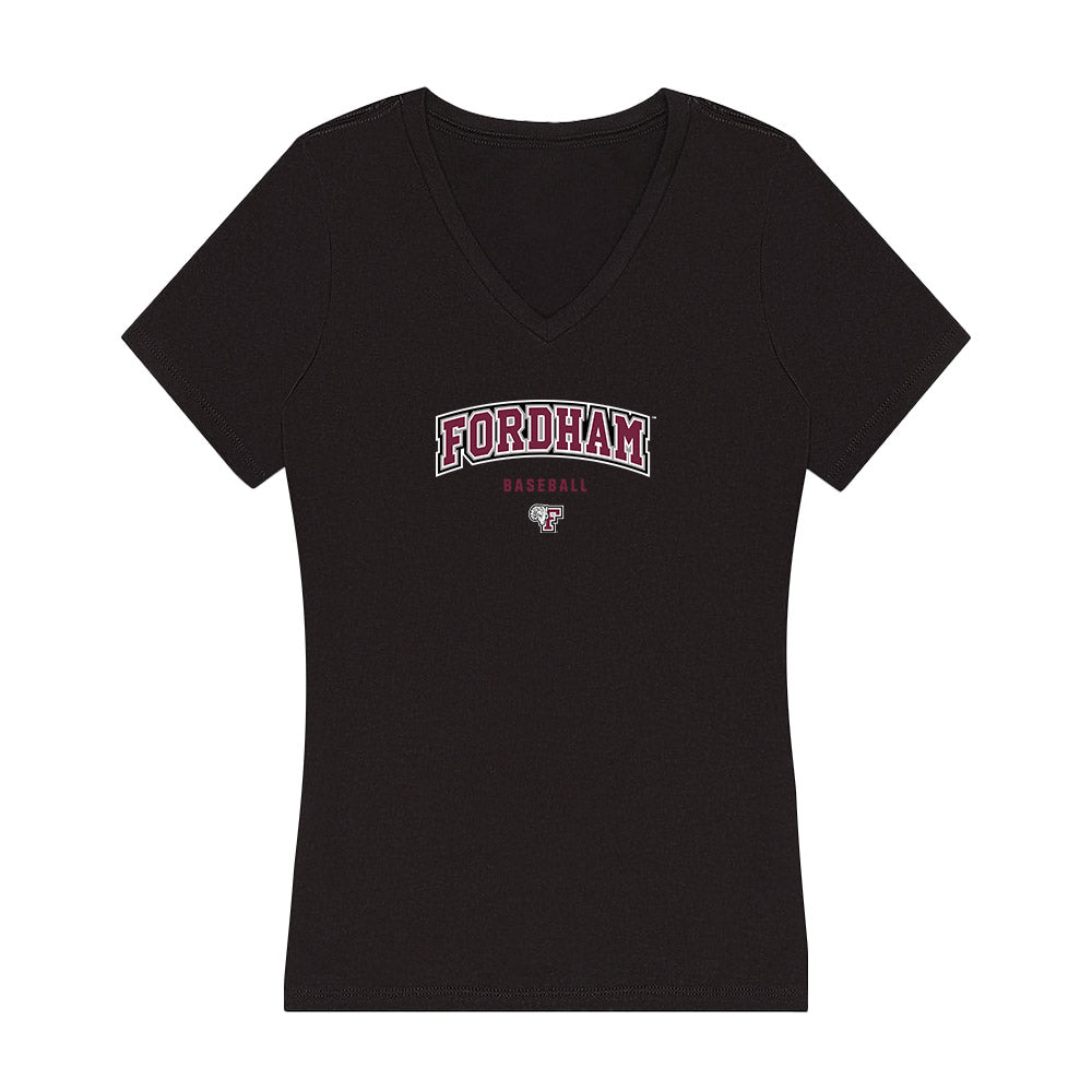 Fordham - NCAA Baseball : Austin Howard - Classic Shersey Women's V-Neck T-Shirt-0