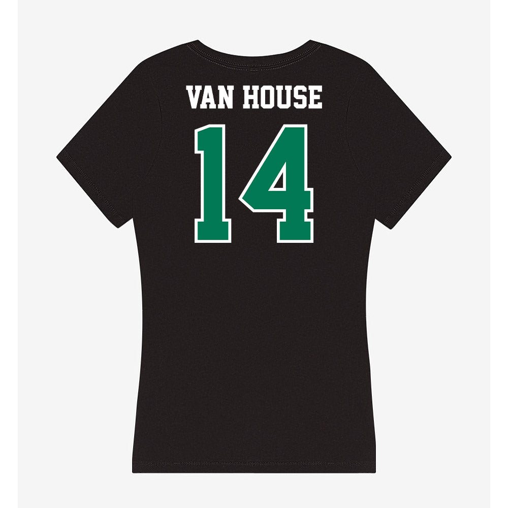 Northeastern State - NCAA Baseball : Preston Van House - Women's V-Neck T-Shirt-1