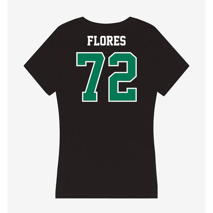 Northeastern State - NCAA Football : Jayden Flores - Women's V-Neck T-Shirt-1