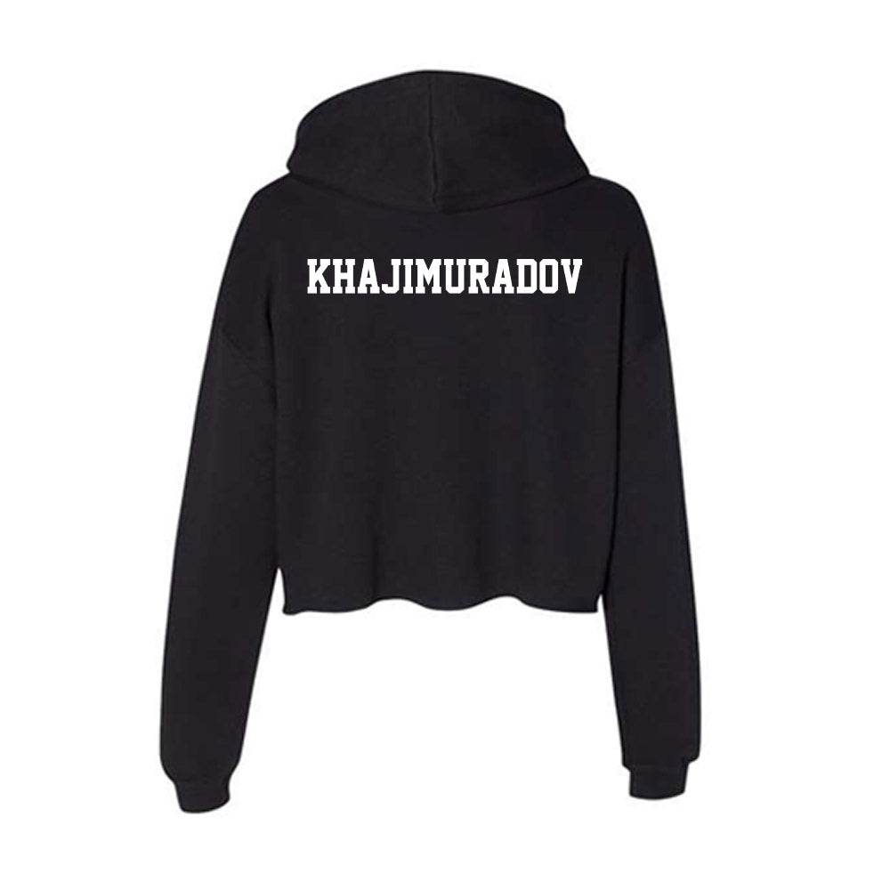 Northeastern State - NCAA Men's Tennis : Mansur Khajimuradov - Women's Crop Fleece Hoodie-1