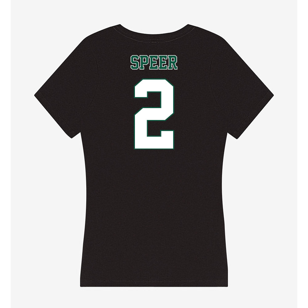 Northeastern State - NCAA Softball : Madelyn Speer - Women's V-Neck T-Shirt-1