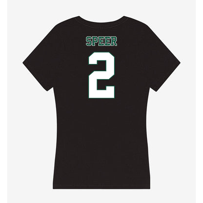 Northeastern State - NCAA Softball : Madelyn Speer - Women's V-Neck T-Shirt-1