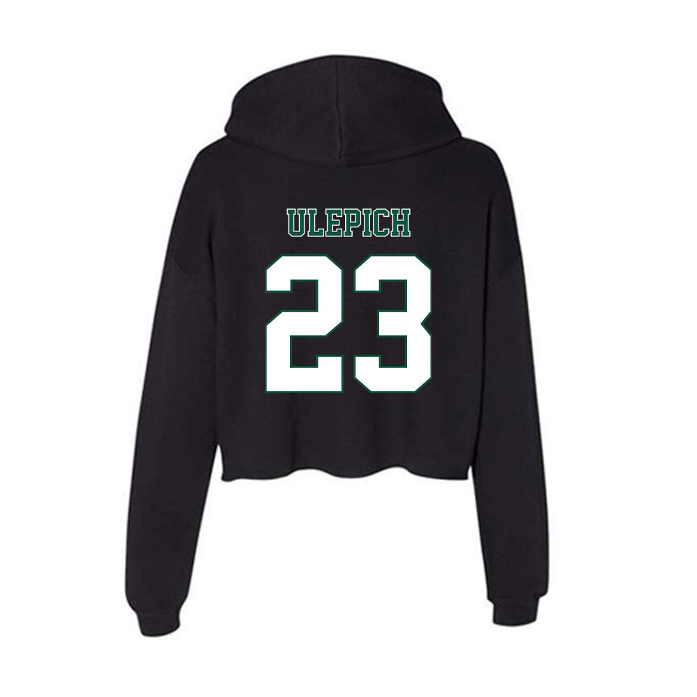 Northeastern State - NCAA Softball : Izzy Ulepich - Women's Crop Fleece Hoodie-1