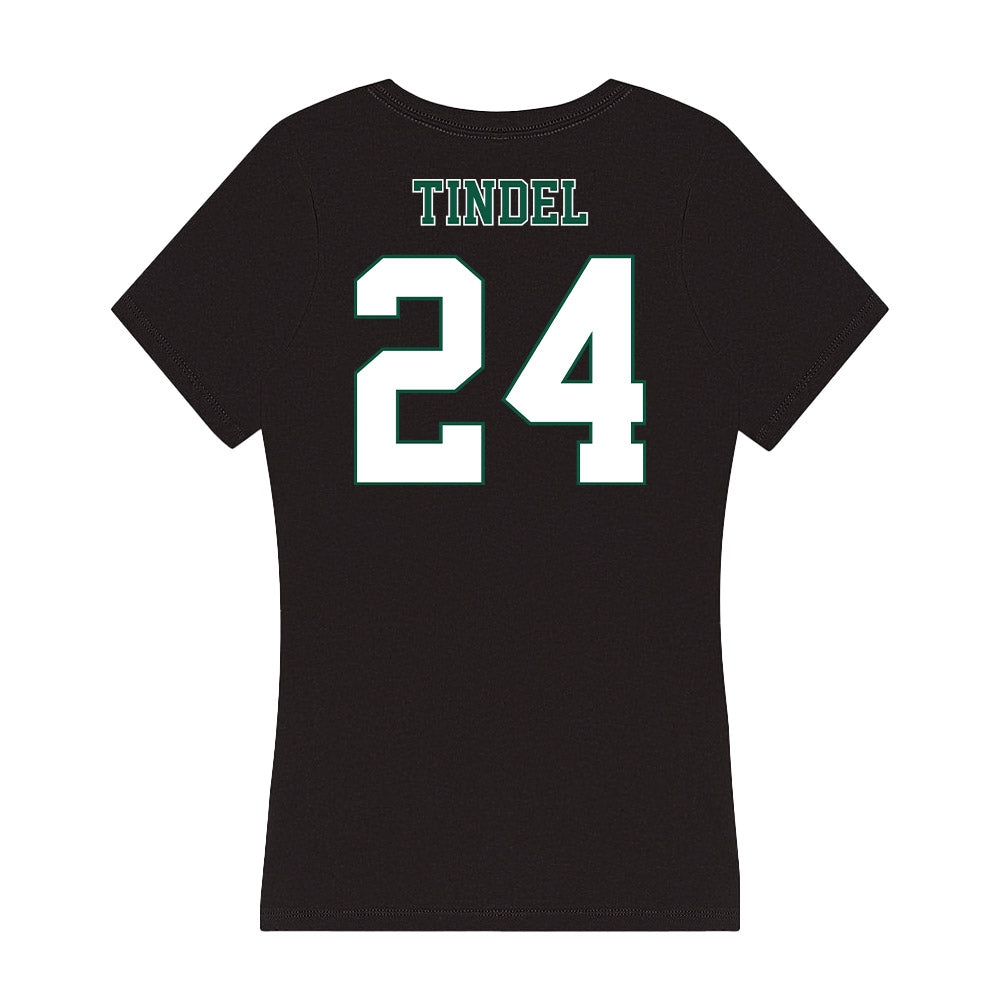 Northeastern State - NCAA Softball : Korynn Tindel - Women's V-Neck T-Shirt-1