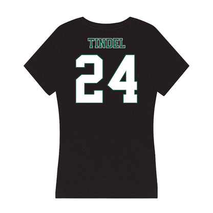 Northeastern State - NCAA Softball : Korynn Tindel - Women's V-Neck T-Shirt-1