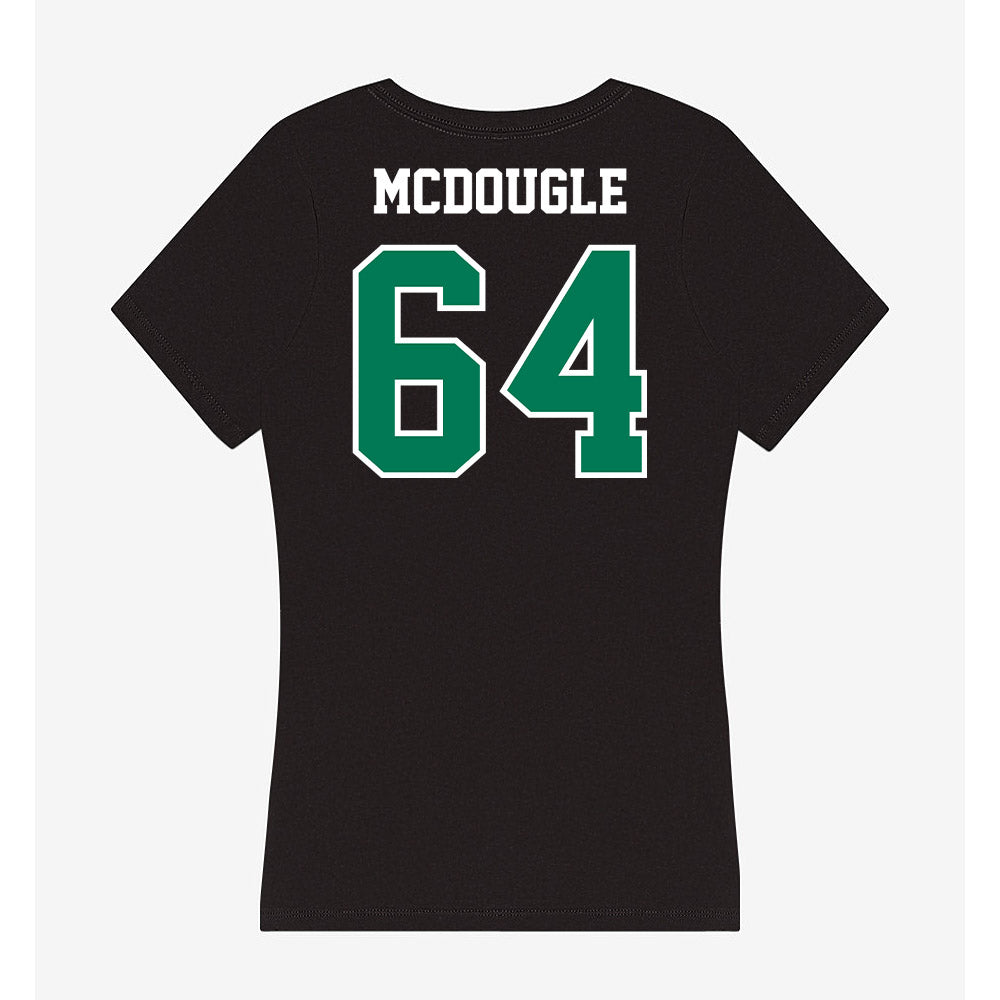 Northeastern State - NCAA Football : Melvin McDougle - Women's V-Neck T-Shirt-1
