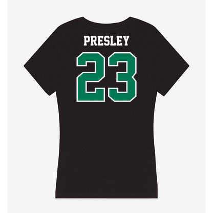 Northeastern State - NCAA Baseball : Ty Presley - Women's V-Neck T-Shirt-1
