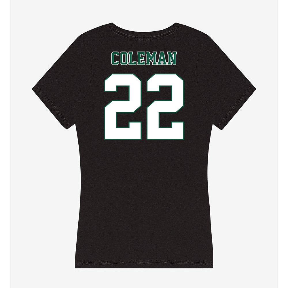 Northeastern State - NCAA Softball : Grace Coleman - Women's V-Neck T-Shirt-1