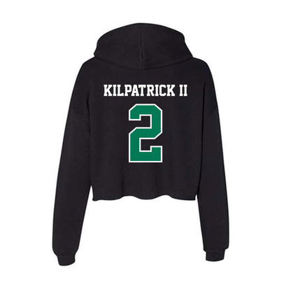 Northeastern State - NCAA Football : Sim Kilpatrick II - Women's Crop Fleece Hoodie-1