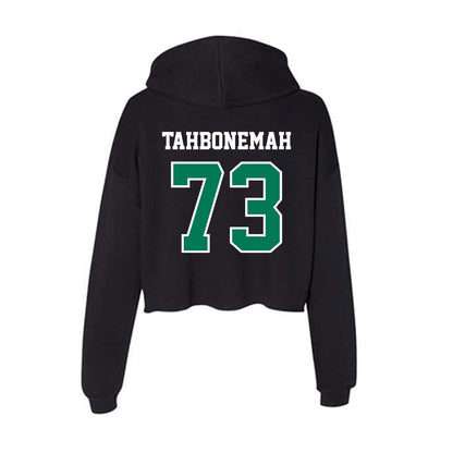 Northeastern State - NCAA Football : Caden Tahbonemah - Women's Crop Fleece Hoodie-1
