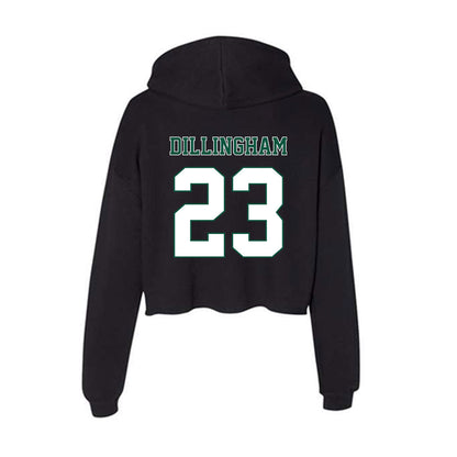 Northeastern State - NCAA Baseball : Jackson Dillingham - Women's Crop Fleece Hoodie-1