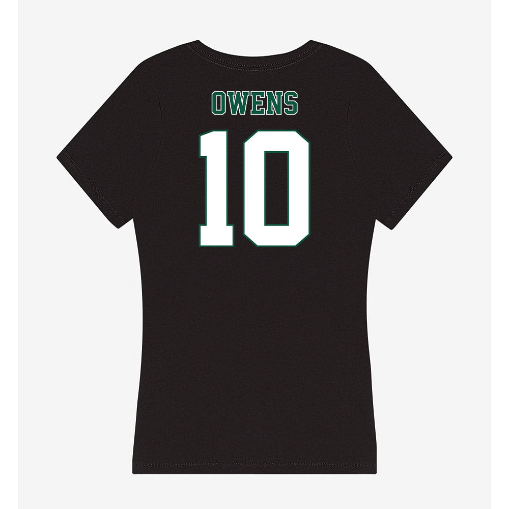 Northeastern State - NCAA Football : Marvelous Owens - Women's V-Neck T-Shirt-1